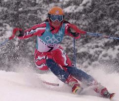 Croatia's Kostelic wins women's slalom